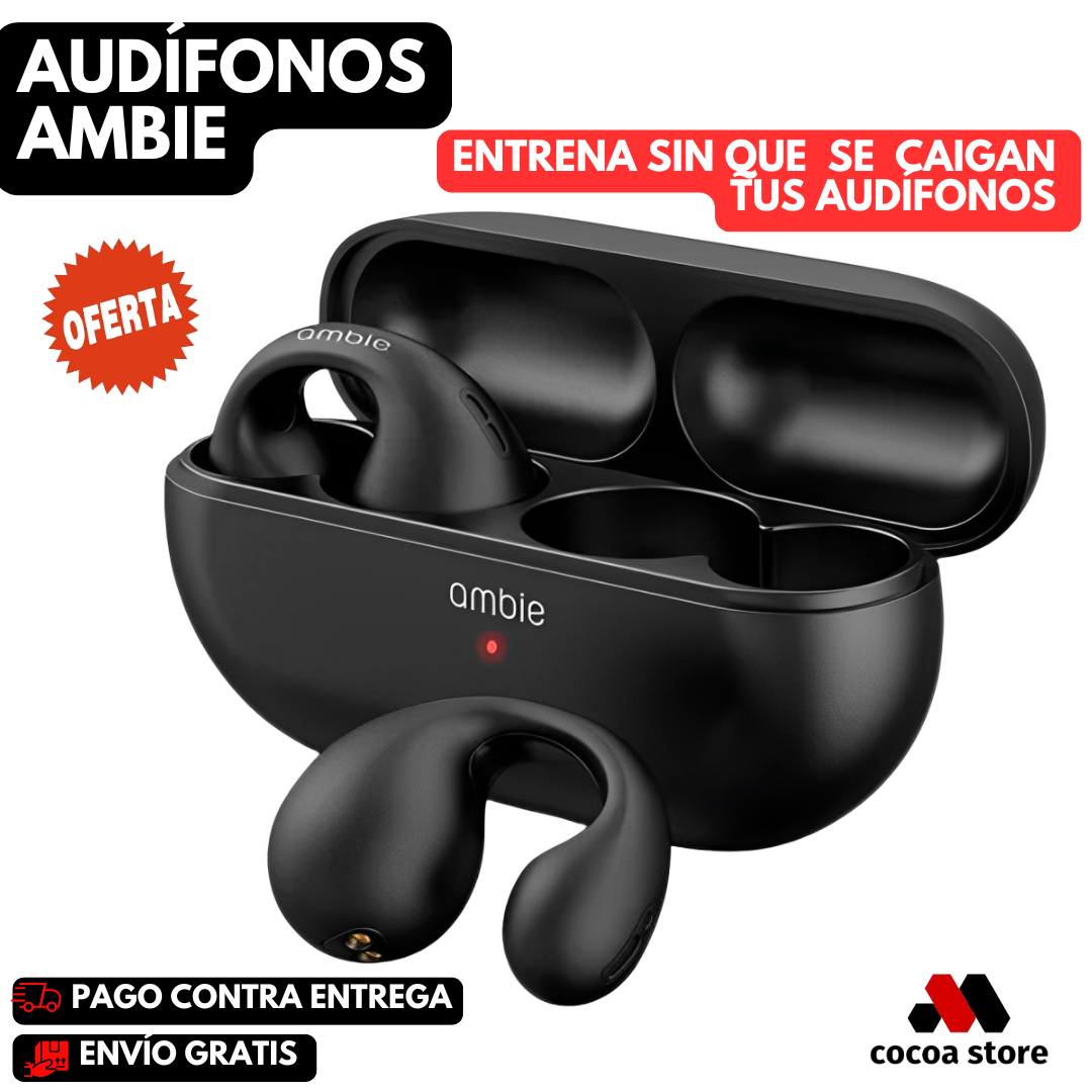 AUDIFONOS TIPO ARETE AMBIE®️