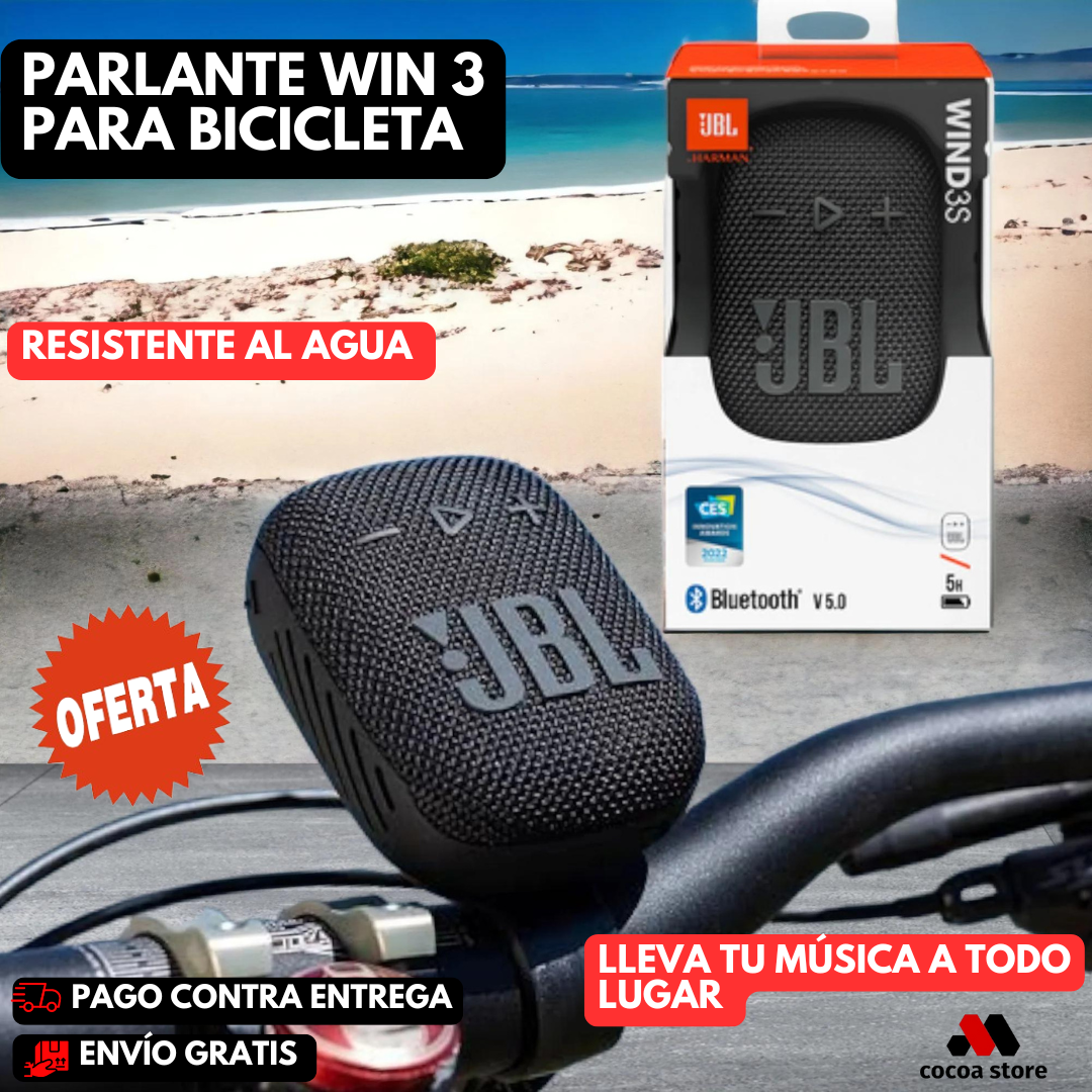 PARLANTE JBL WIND®️  PARA MOTO O BICICLETA