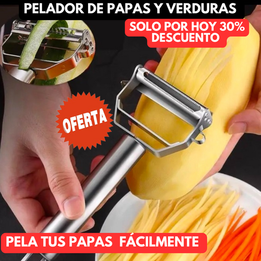 MULTIPEEL®️ PRO 4 EN 1  (Pelador y rallador)