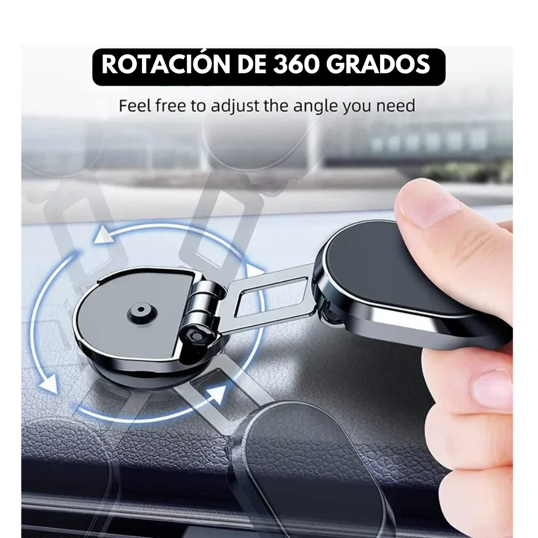 SOPORTE MAGNÉTICO MAGFLEX®️ PLEGABLE PARA AUTOMÓVIL