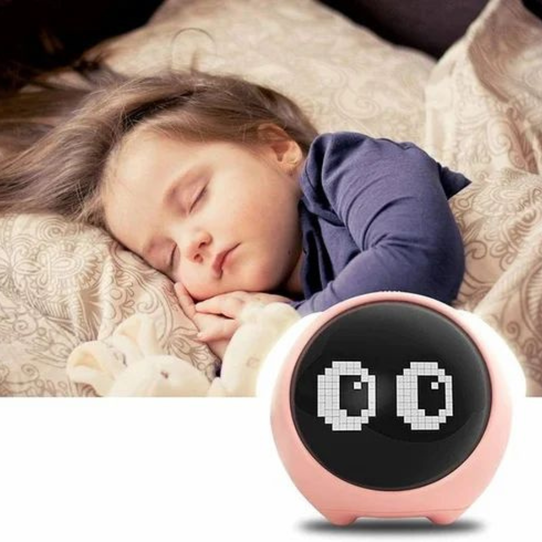 EMOJIGLOW®️ Reloj Despertador inteligente Emoji