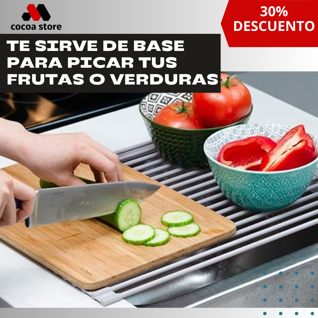 ESCURRIDOR DE PLATOS PLEGABLE