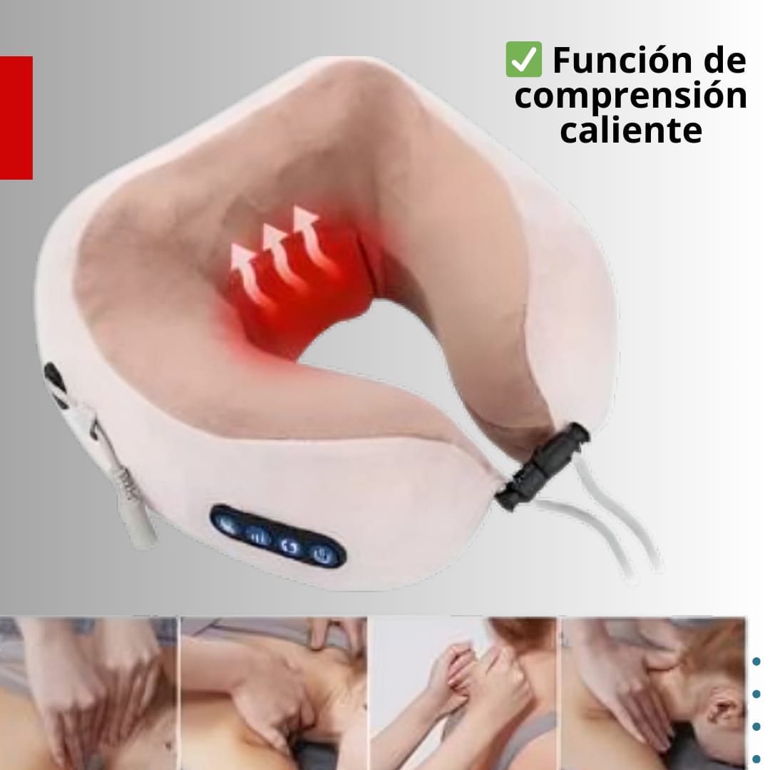 ALMOHADA MASAJEADORA  RELAJANTE PARA EL CUELLO