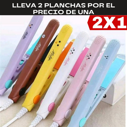 Oferta 2 x $59.900- MINI PLANCHA RIZADOR