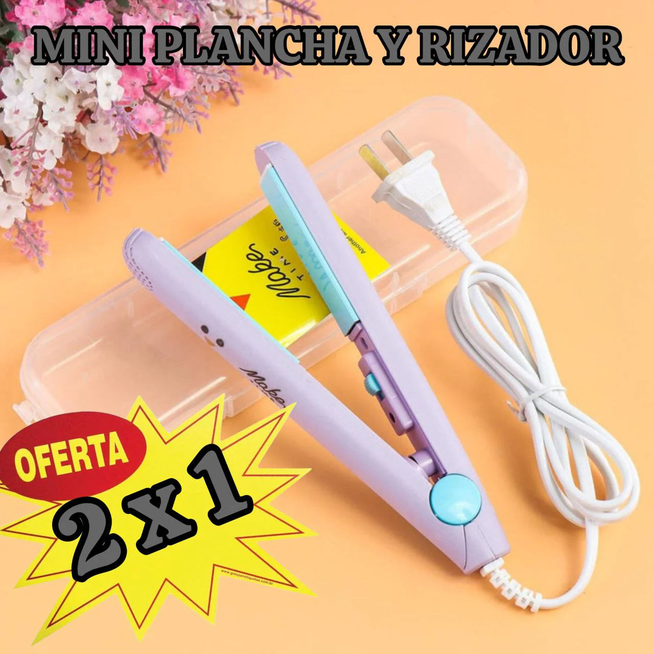 Oferta 2 x $59.900- MINI PLANCHA RIZADOR